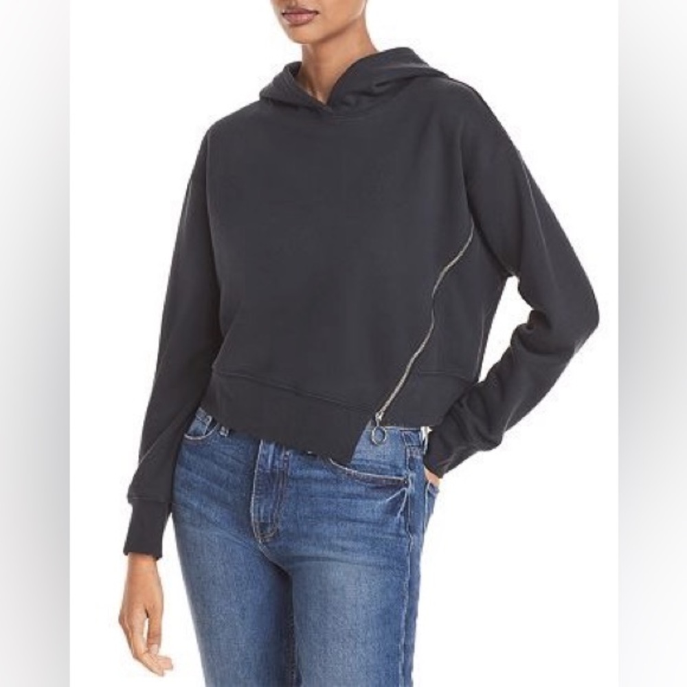 Jonathan Simkhai Standard Archer Cropped Hoodie